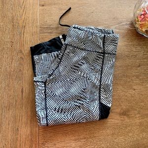 Champion DuoDry Cropped Leggings XL Black/white